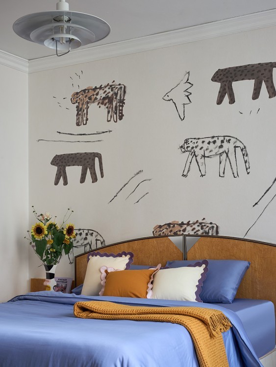 Простыня из премиального сатина сиреневого цвета из коллекции essential, 180х270 см (78479)