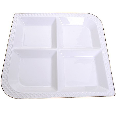 Менажница 23,5х23,5х2,5см LR (30563)