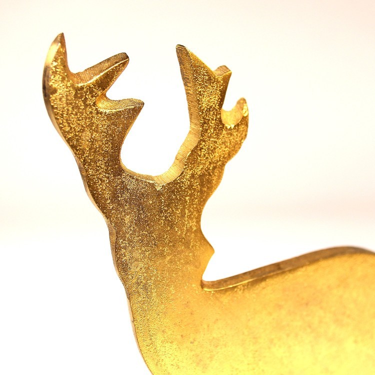 Украшение декоративное golden raindeer, 22х18х5 см (63503)