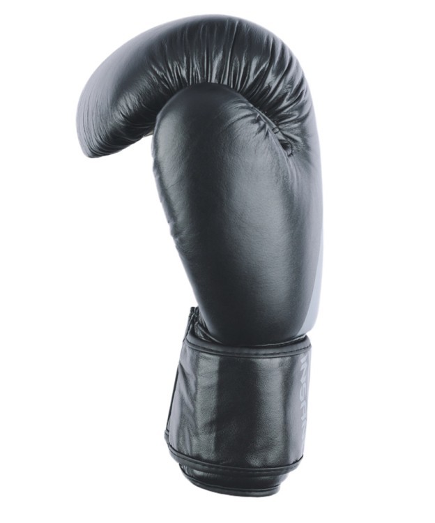 Перчатки боксерские ARES, кожа, черный, 10 oz (1738621)
