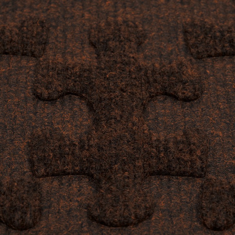 Коврик придверный Vortex Greek на резиновой подложке 40х60 см коричневый 20103 (63180)