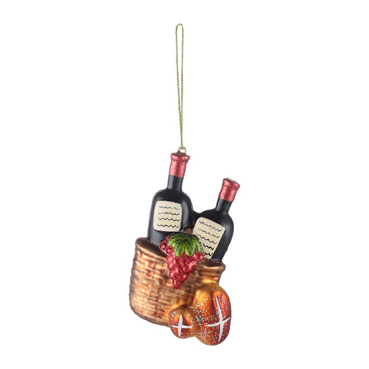 Набор ёлочных украшений christmas feast из коллекции new year essential, 4 шт. (79396)