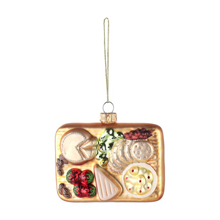 Набор ёлочных украшений christmas feast из коллекции new year essential, 4 шт. (79396)