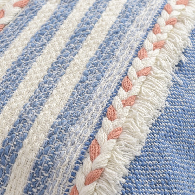 Чехол на подушку с кисточками и бахрамой из коллекции ethnic, 35х60 см (74426)