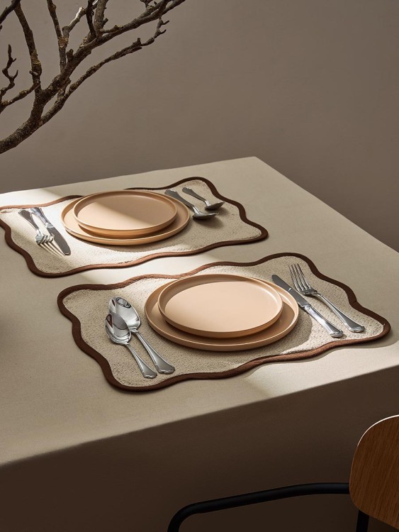 Салфетка под приборы desert waves из коллекции essential, 33х48 см (79774)