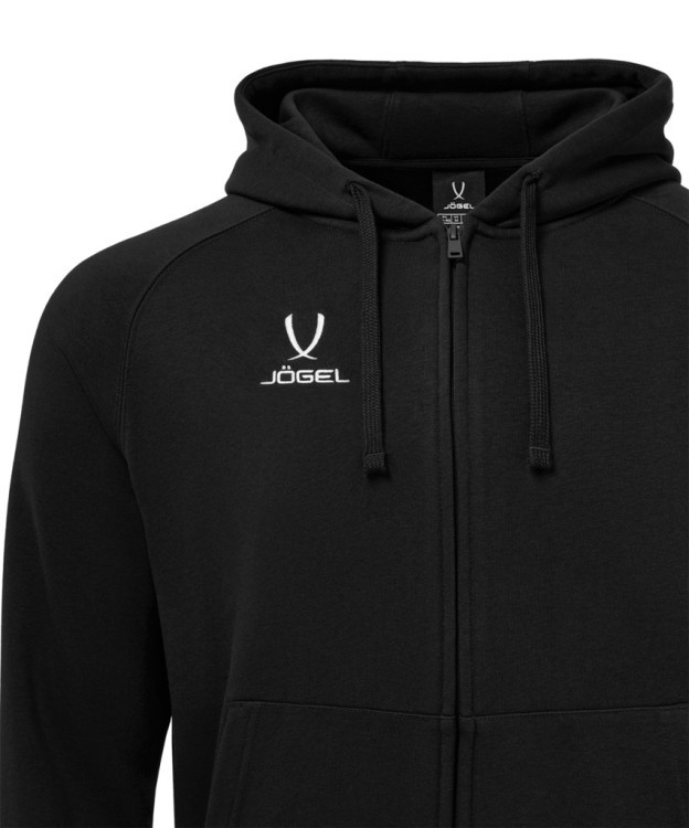 Худи JOGEL ESSENTIAL Club reglan Cotton Zip Hoodie 99, черный (2130771)