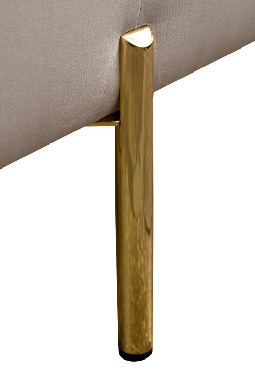 Пуф Mario вельвет св.бежевый Velv ECRU 42*42*44см (TT-00016672)