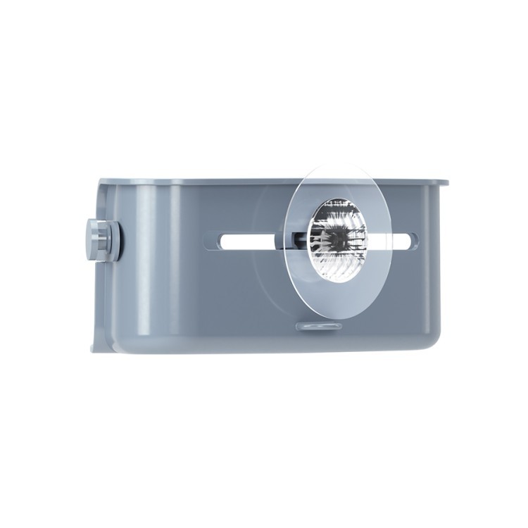 Органайзер для душа flex adhesive угловой, голубой (79969)