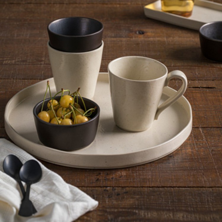 Тарелка LOP311-MTL(LOP311-03507X), 31 см, керамика, Metal, Costa Nova