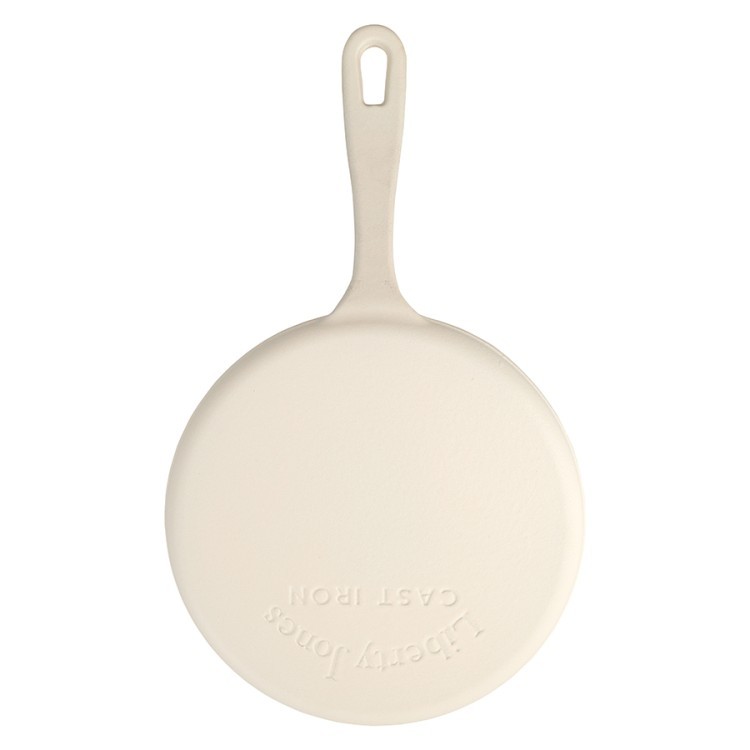 Сковорода блинная чугунная D24 см из коллекции "Шеффилд", молочная (80249)