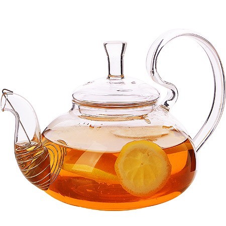 Заварочный чайник 600мл стек/кр LR (30871)