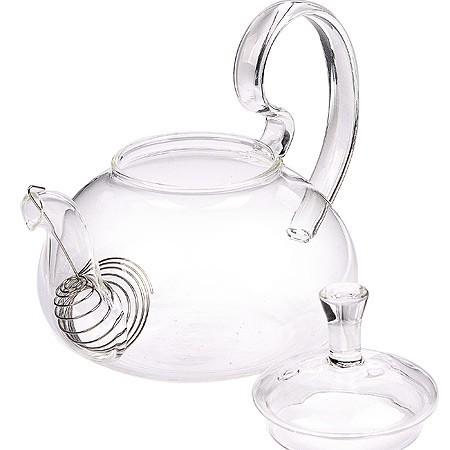 Заварочный чайник 600мл стек/кр LR (30871)