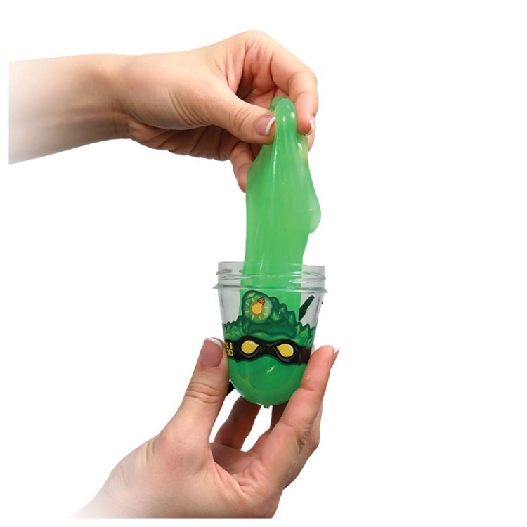 Слайм (лизун) Slime Ninja, светится в темноте, зеленый, 130 г S130-18 (69218)