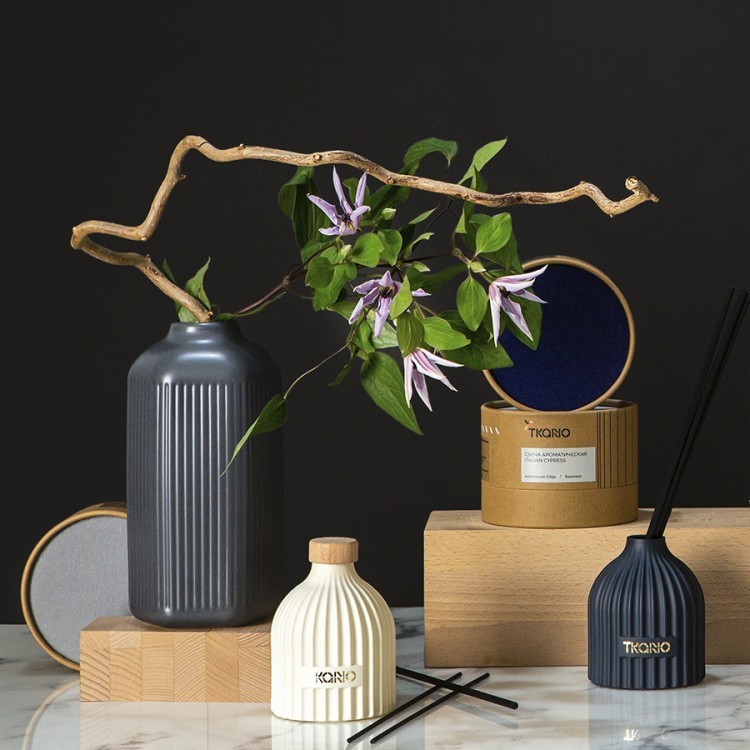 Диффузор ароматический green tea & pear blossom из коллекции edge, 200 мл, тёмно-синий (76432)