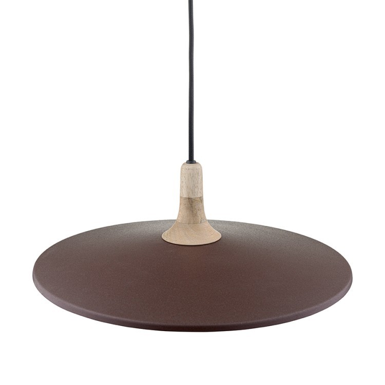 Светильник подвесной mango pyor, D40х13 см, сиреневый (76371)