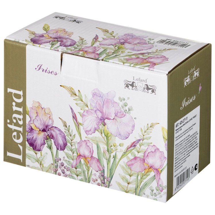 Масленка lefard "irises" 12*16,5*7 см (425-277-11) 