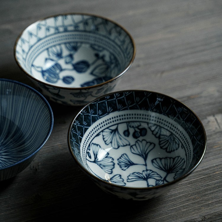 Чаша 16704, 15,5 см, фарфор, blue, TOKYO DESIGN