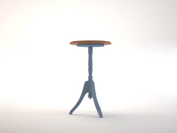 Круглый кофейный стол Leontina Blue арт ST9305B ST9305B-ET