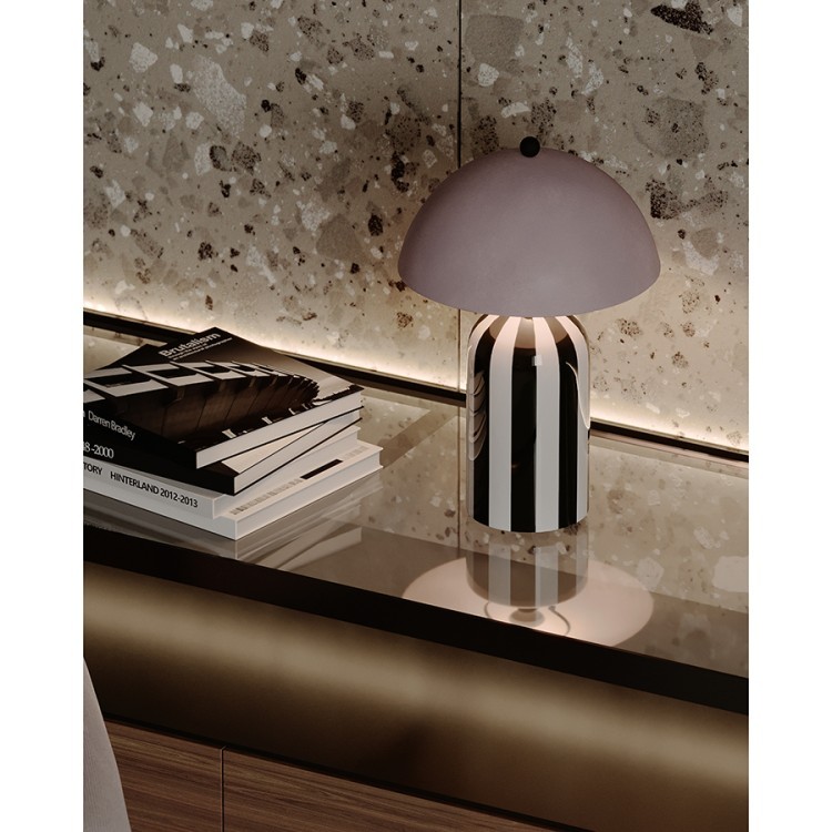 Светильник настольный anniken, D25х38 см, лиловый (76515)