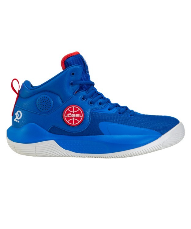 Кроссовки баскетбольные JÖGEL Launch MID, Blue/red/white (2112858)