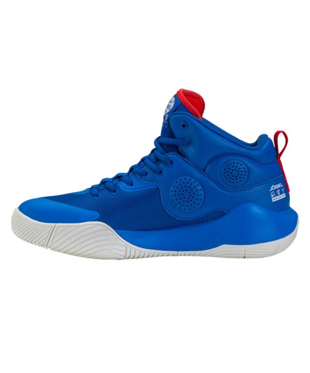 Кроссовки баскетбольные JÖGEL Launch MID, Blue/red/white (2112858)