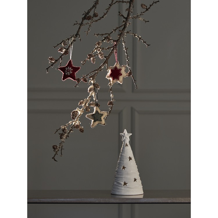 Набор елочных украшений из фетра christmas stars из коллекции new year essential, 3 шт. (76752) Набор елочных украшений из фетра christmas stars из коллекции new year essential, 3 шт. (76752)