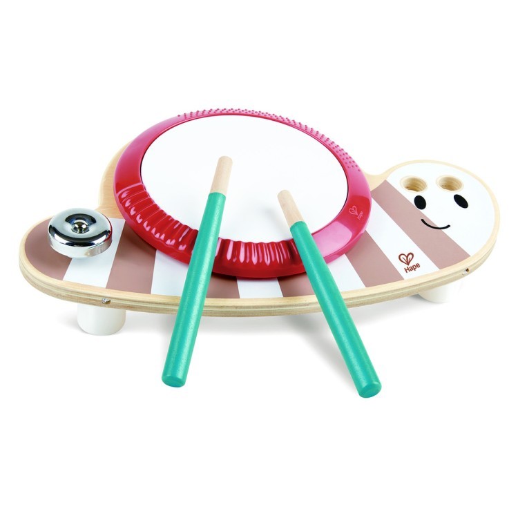 Серия Пастель Музыкальная игрушка для малышей  Барабан "Улитка" (E8532_HP)