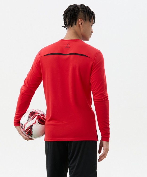 Футболка судейская с длинным рукавом JOGEL DIVISION PerFormDRY Referee LS Tee, красный (2123310)
