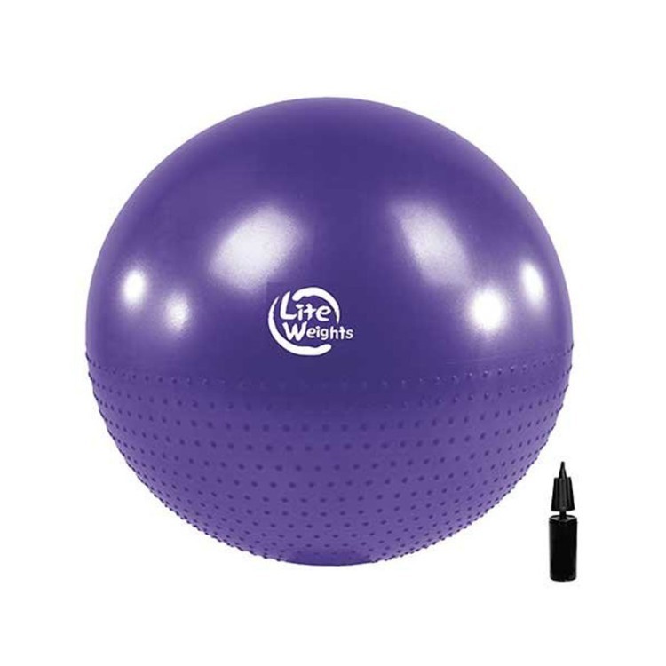Мяч гимнастический массажный BB010-30 (75см, с насосом) (56197)