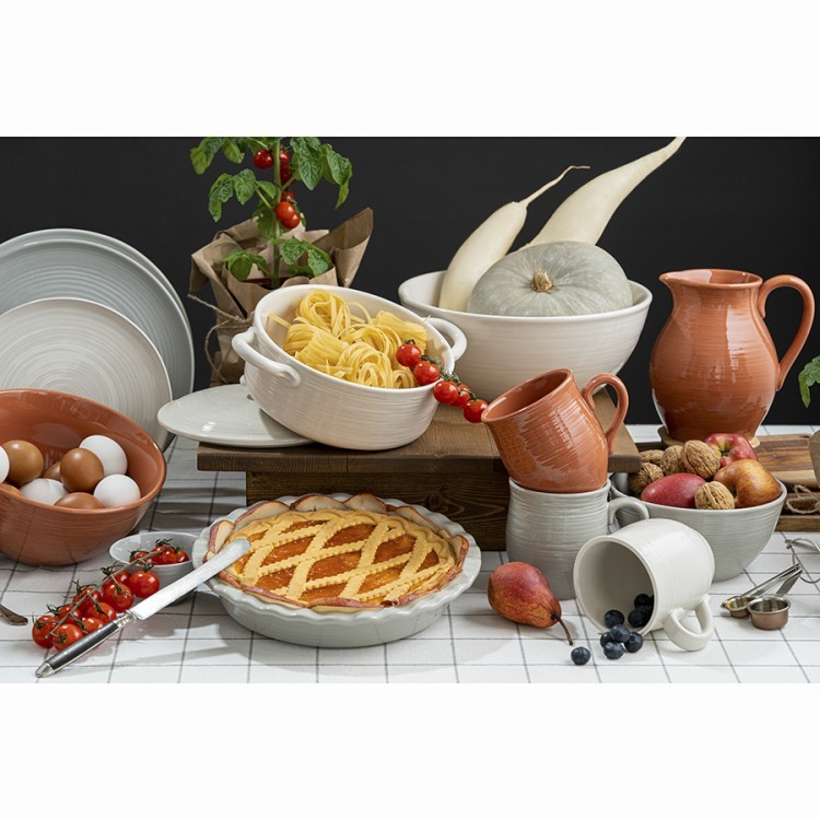Миска in the village, 3,8 л, светло-бежевая (73935) Миска in the village, 3,8 л, светло-бежевая (73935)
