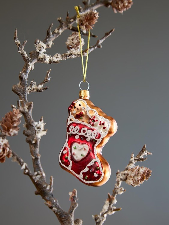 Набор ёлочных украшений ginger celebration из коллекции new year essential, 4 шт. (79397)