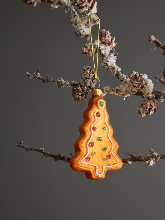 Набор ёлочных украшений ginger celebration из коллекции new year essential, 4 шт. (79397)