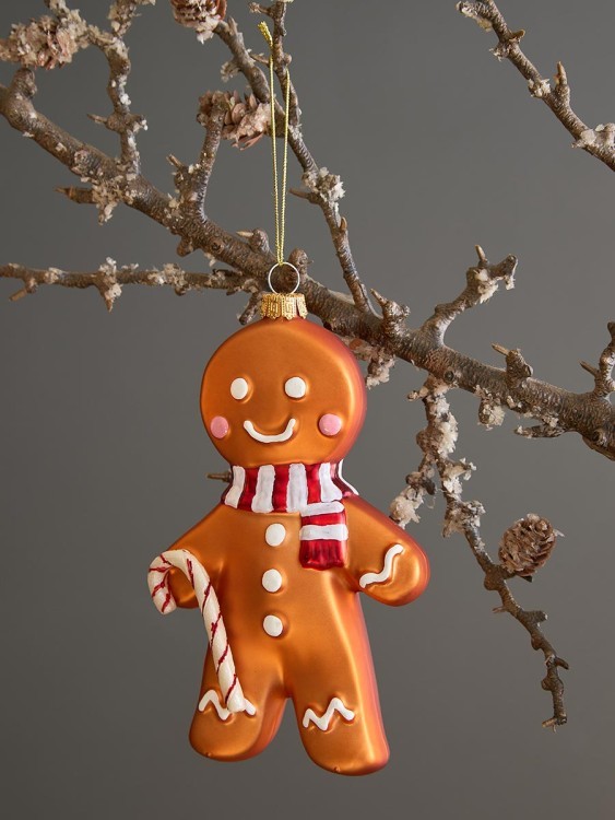 Набор ёлочных украшений ginger celebration из коллекции new year essential, 4 шт. (79397)