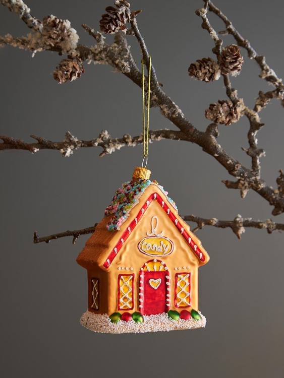 Набор ёлочных украшений ginger celebration из коллекции new year essential, 4 шт. (79397)