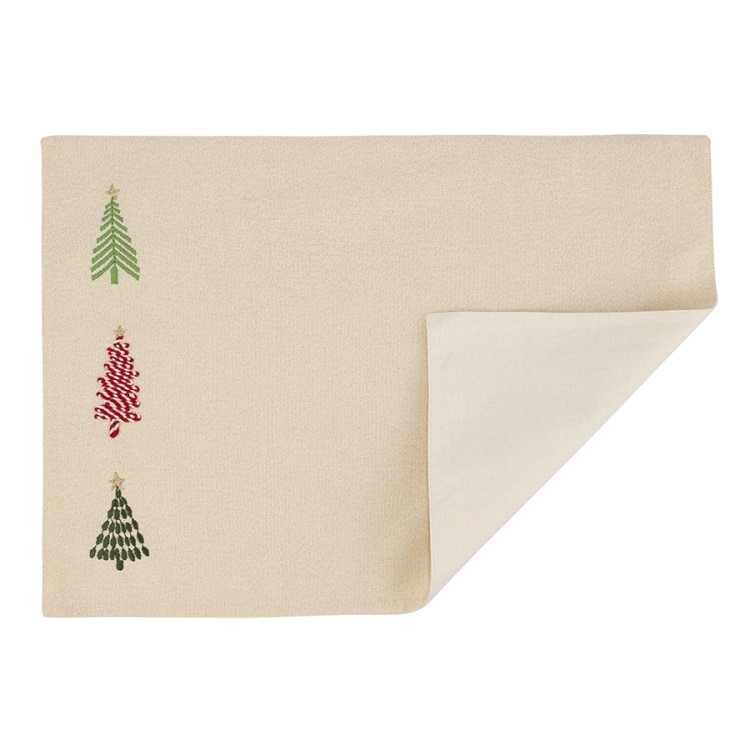 Салфетка под приборы frozen pines из коллекции new year essential, 33х48 см (79775)