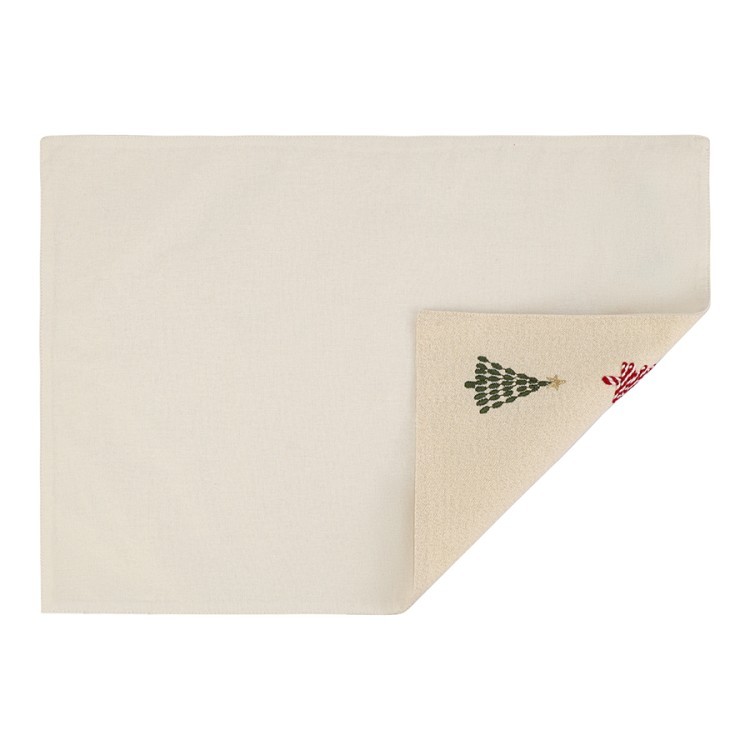 Салфетка под приборы frozen pines из коллекции new year essential, 33х48 см (79775)