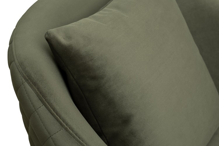 Кресло Verona вращающееся, велюр т.зеленый Colt1011-TZEL/бронза 70*77*80см (TT-00016633)