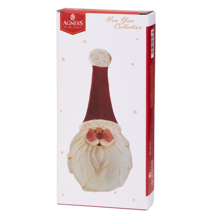 Подставка под ложку agness “с новым годом!" 23,5*10,5*3,1 см Agness (358-2271)