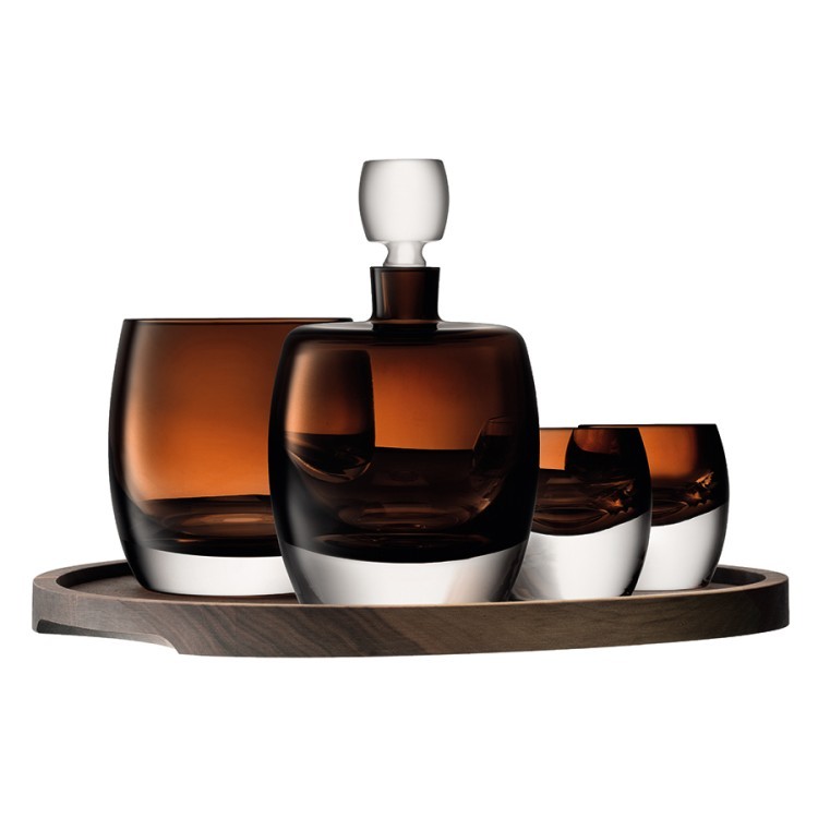 Набор для виски whisky club, коричневый, 5 пред. (66211)