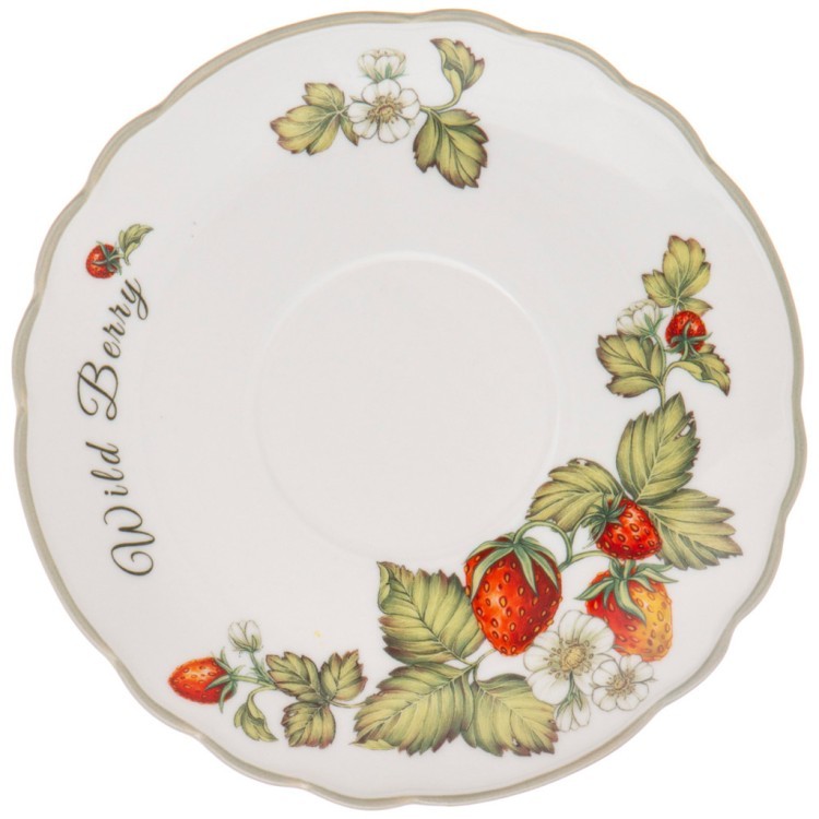 Чайный набор lefard "strawberry" на 2 пер. 4 пр. 270 мл Lefard (85-1898)