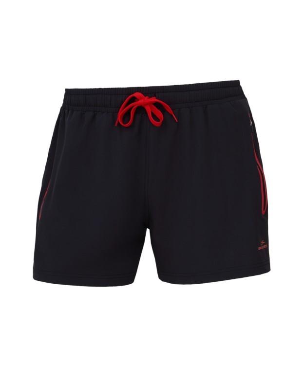 Шорты для плавания 25DEGREES Splash Black/Red, полиэстер (2115614)