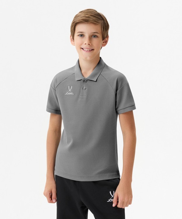 Поло JOGEL CAMP 2 CVC Polo, серый (2114377)