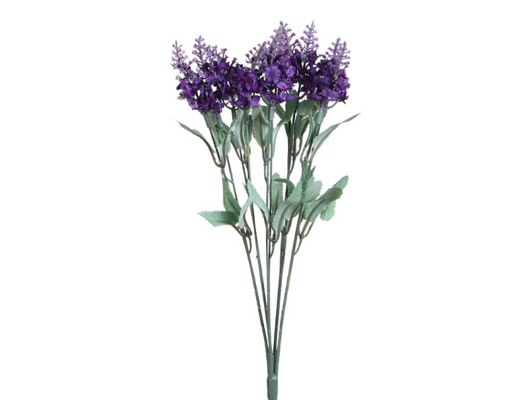 Цветок искусственный "лаванда" высота=34 см. Huajing Plastic (23-334)