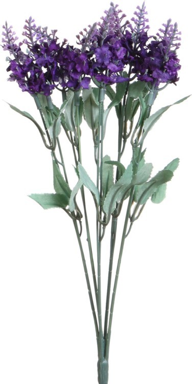 Цветок искусственный "лаванда" высота=34 см. Huajing Plastic (23-334)