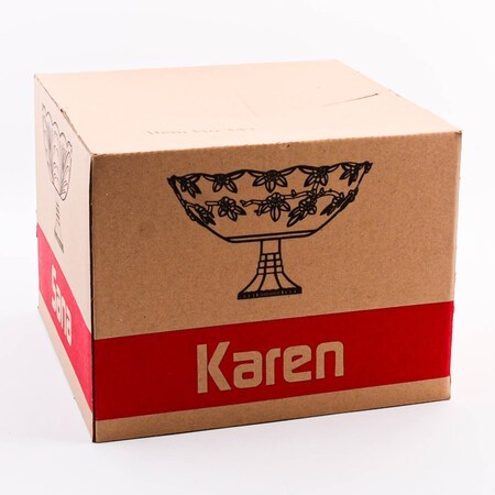 Ваза KAREN для фруктов диам.24 см (342-1) Ваза KAREN для фруктов диам.24 см (342-1)