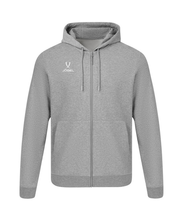 Флисовое худи на молнии ESSENTIAL Cotton Fleece FZ Hoodie, серый меланж, детский (2122108) Флисовое худи на молнии ESSENTIAL Cotton Fleece FZ Hoodie, серый меланж, детский (2122108)