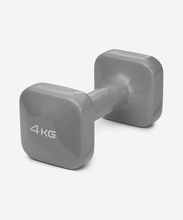 Гантель виниловая Starfit DB-106 4 кг, темно-серый (2119190) Гантель виниловая Starfit DB-106 4 кг, темно-серый (2119190)