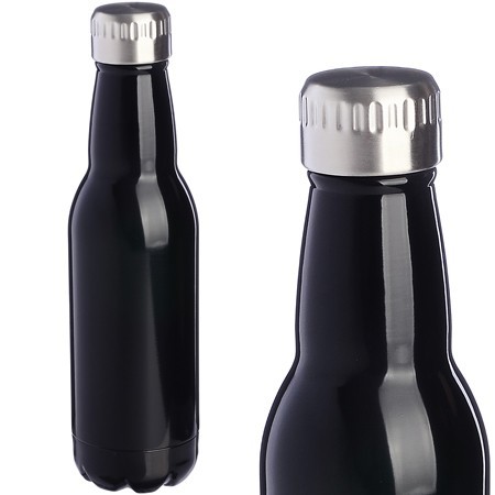 Термобутылка 500мл. Drink, черная (77020-2) Термобутылка 500мл. Drink, черная (77020-2)