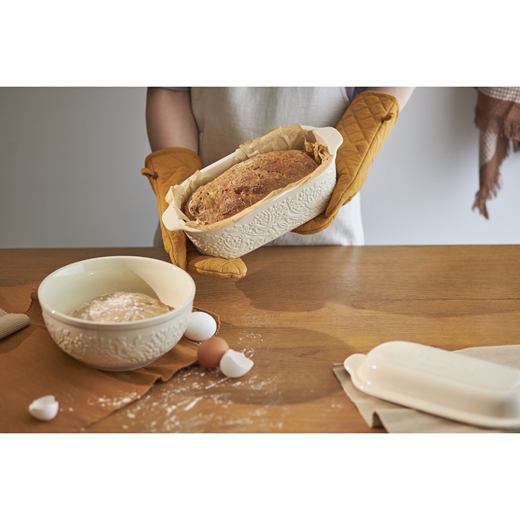 Форма для выпечки ржаного хлеба birds of paradise, fantail bird, 33х16 см (77322)