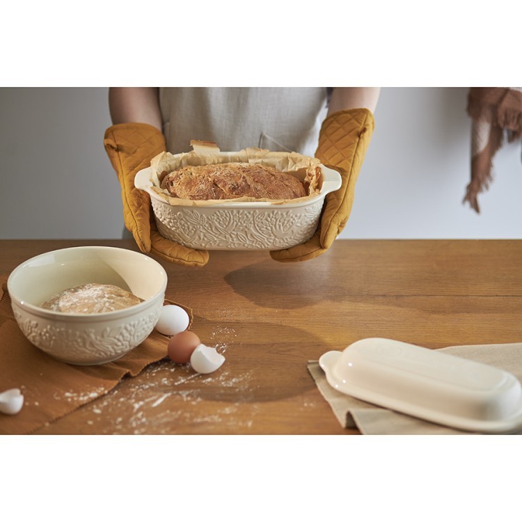 Форма для выпечки ржаного хлеба birds of paradise, fantail bird, 33х16 см (77322)